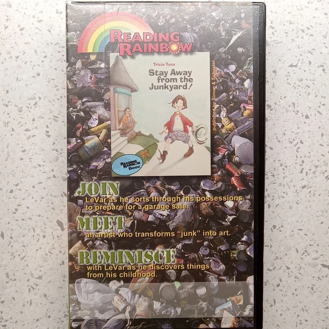 READING RAINBOW VHS "Stay Away from the Junkyard!" Ep 057/155 LeVar