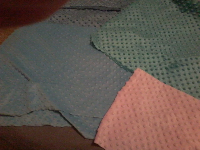 Lot De Coupons (chutes) De Tissu Coton Multicolores Pour Patchwork - + De 11 Pièces