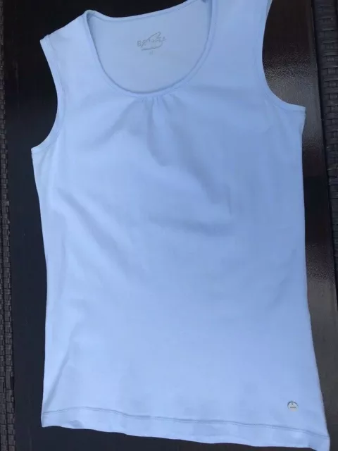 BONITA Damen Sommer Top Trägershirt Gr. M hellblau