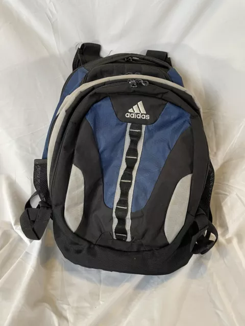 Adidas Prime V 19” Unisex Backpack - Black Navy Blue Gray - Laptop Sleeve