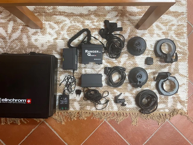Elinchrom Ranger Rx Quadra Asymmetric Power Battery Quadra A-Head Flash Kit