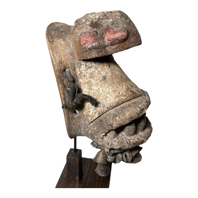 Dan Bete Mask Ivory Coast, Gre Mask Tribal Art, Vintage African Mask 5