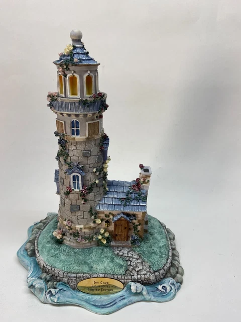Ivy & Innocence 1998 Harbour "Lighthouse At Ivy Cove" Limited Edition Cast Art Ivy & Innocence 1998 Harbour "Lighthouse At Ivy Cove" Limited Edition Cast Art