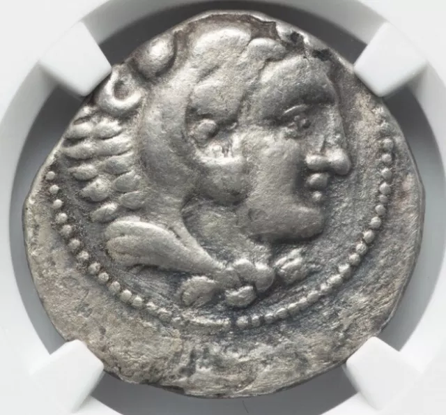 TetraDrachm Alexander the Great III 336-323 AD, LARGE Silver Macedon Coin NGC VF 2