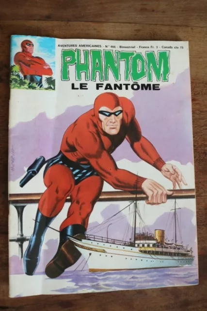 COMICS PHANTOM le fantome N°466 aventures americaines 1977 LEE FALK & SY BARRY