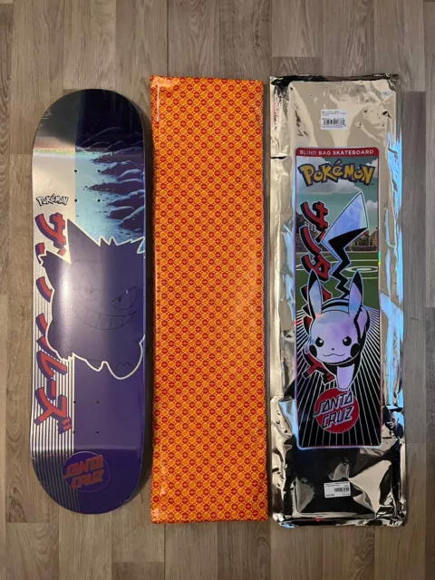 santa cruz x pokemon skateboard Ectoplasma (gengar)