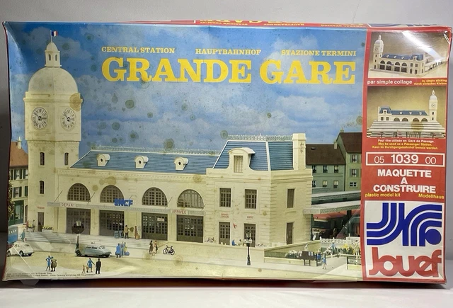 Maquette Grande Gare Jouef HO - Modélisme Ferroviaire - Occasion