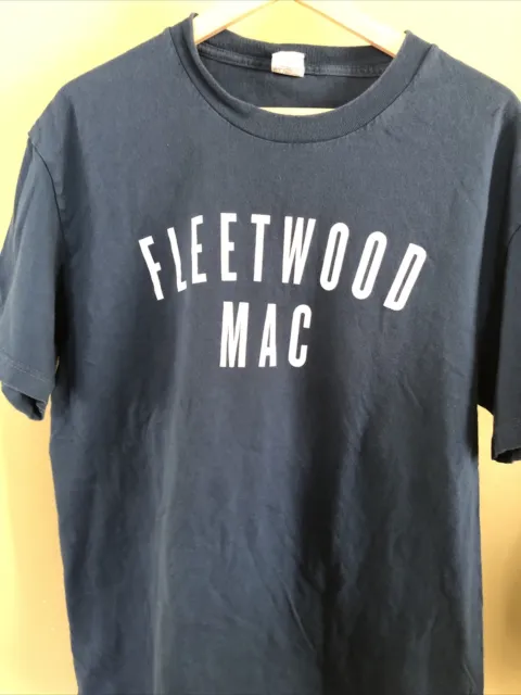 Fleetwood Mac Concert Shirt 2014 2015 Tour Blue L Large