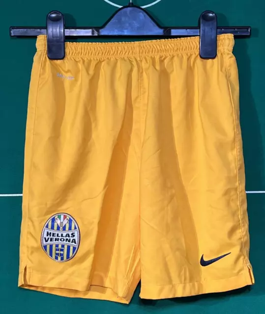 Hellas Verona - Football  Shorts -  (M 137-147 10-12Y) - New Without Tags