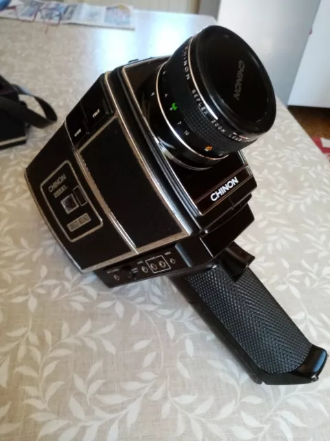 Caméra Super 8 Chinon 255XL et projecteur Eumig Mark807 année 1970 2