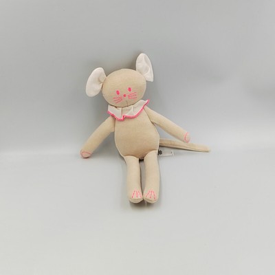 Doudou Doudou souris rose ITSIMAGICAL Souris Rat Classique 