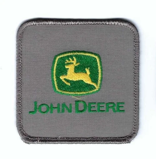 John Deere Embroidered Patch - 3" X 2.25" - Fast Shipping