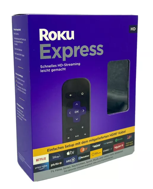 ROKU 3930EU Express HD Streaming Player Streaming Stick