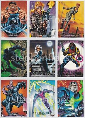 1992 SkyBox Marvel Masterpieces Joe Jusko You Pick the Card Finish Your Set