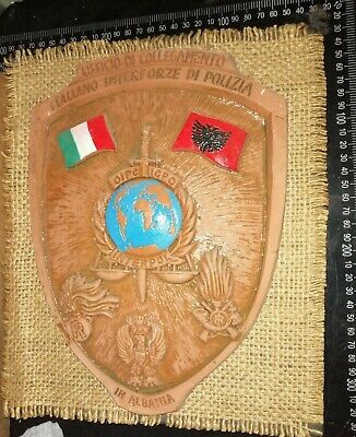 Crest INTERPOL UFFICIO DI COLLEGAMENTO POLIZIA INTERFORZE ITALIANA IN ALBANIA 