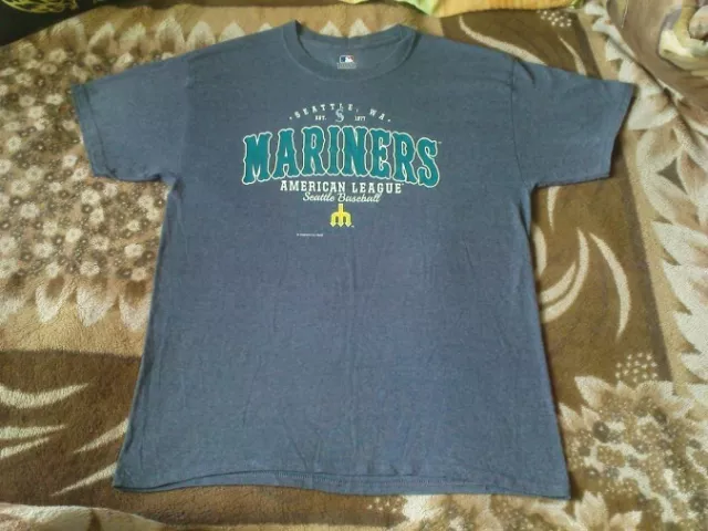 Rare Mlb Shirt - Seattle Mariners Leisure Size L