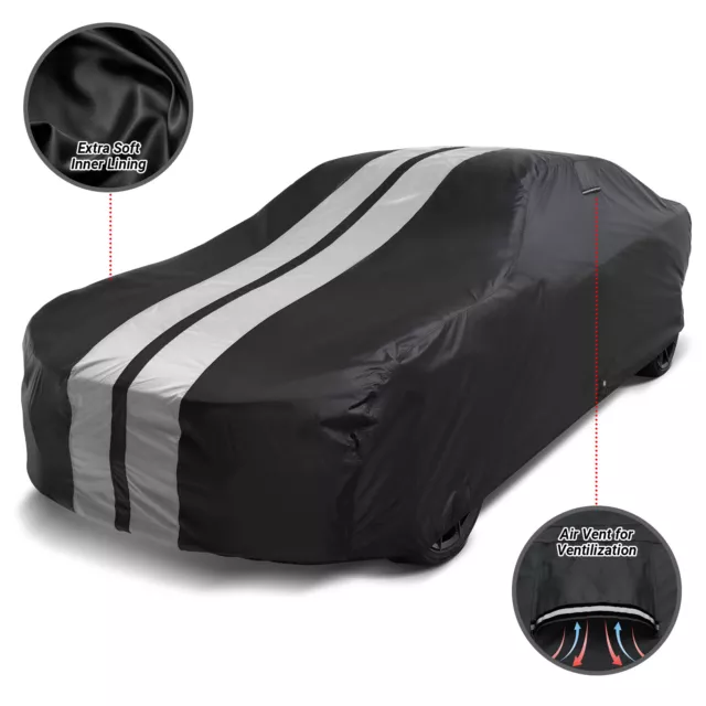 For BENTLEY [CONTINENTAL] Custom-Fit Outdoor Waterproof All Weather Car Cover