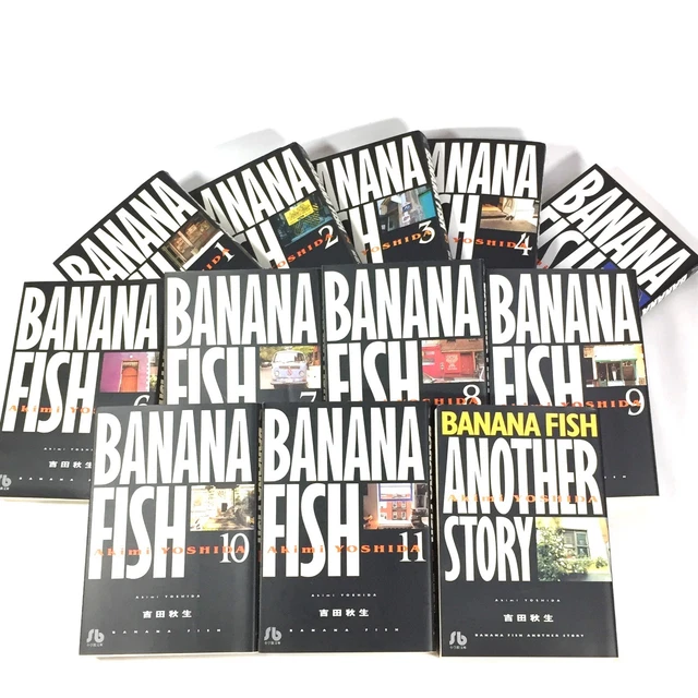 BANANA FISH VOL.111 + ANOTHER STORY Complete Comics Set Manga Japanese