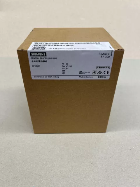 Siemens Simatic S7-300 313C CPU (6ES7313-5BG04-0AB0)