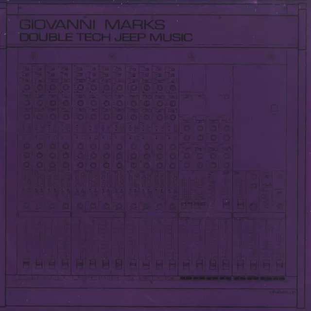 Giovanni Marks / DOUBLE TECH JEEP MUSIC (COLOURED 10 INCH) / Hit + Run / hnr 46