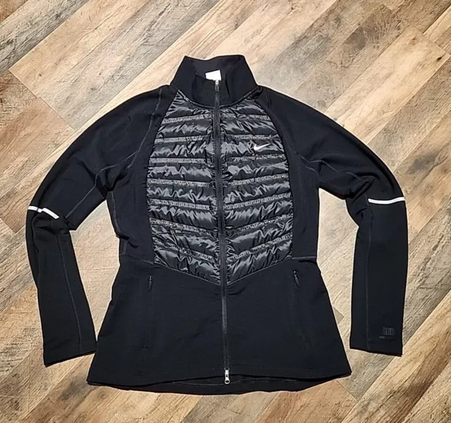 Nike running aeroloft padded hybrid hotsell jacket