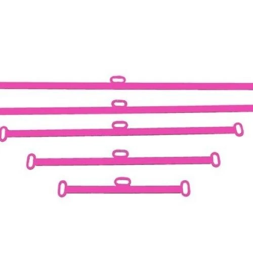 5 Pink Metal Spreader Bars Restraints