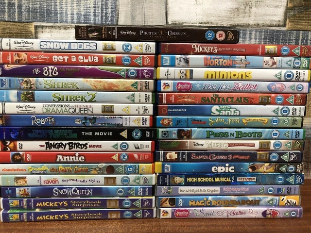 BUNDLE 31 CHILDRENS Disney Universal Dreamworks DVD Films Minions bundle-31-childrens-disney-universal-dreamworks-dvd-films-minions