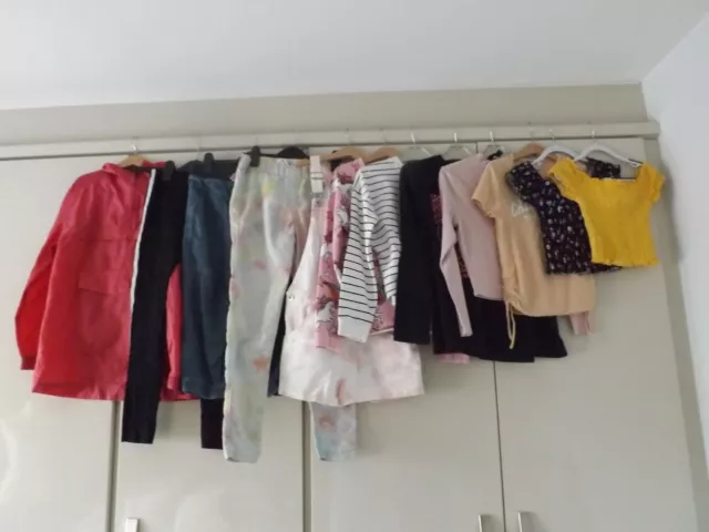 Girls Spring/Summer Bundle Age 10-11, New Look, Next, H&M, 12 Items
