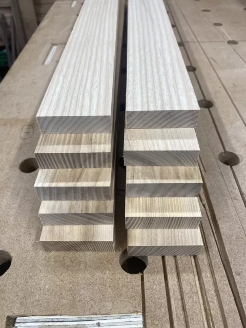 ASH 10xPlanks Planed All Round Hardwood Boards