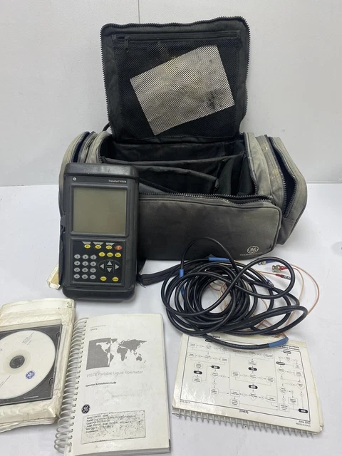 GE PANAMETRICS TRANSPORT PT878 PORTABLE LIQUID FLOWMETER £1,278.97 ...