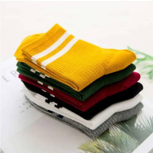 Striped Women Sock Easy To Put On Breathable Casual Sports Socks Soft Stylish