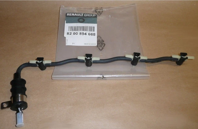 Tuyau De Retour Injection Carburant - Compatible Renault, Nissan, Vauxhall - Références 8200894668, 8200596291