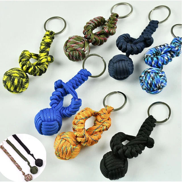 Tactical 550 Paracord Steel Ball Monkey Fist Tactical 550 Paracord Steel Ball Monkey Fist