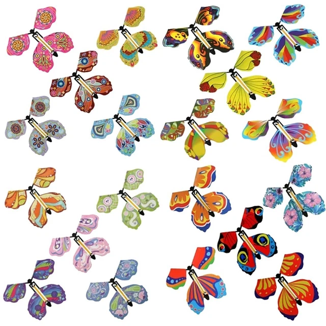 Carte volante papillon magique, jouet avec mains vides, accessoires Carte volante papillon magique, jouet avec mains vides, accessoires