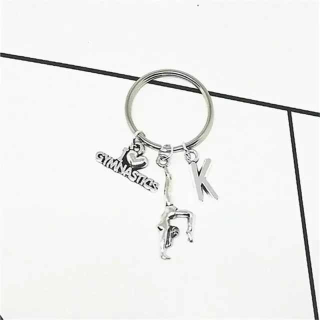 Gymnastics Keychains Best Friends Gift Love Gymnast Keyring Handmade Sports 2