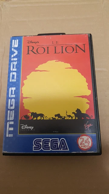 Jeu Le Roi Lion Complet Pour SEGA Game Gear - Version Européenne - En Très Bon état - Boîte Et Notice Incluses