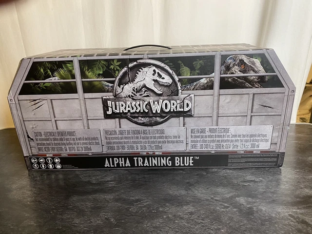 JURASSIC WORLD ALPHA Training Blue Velociraptor Jurassic Park Dinosaur ...