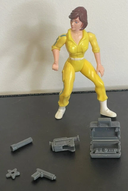 Teenage Mutant Ninja Turtles April O'Neil w/ Blue Stripe Loose Complete 1988