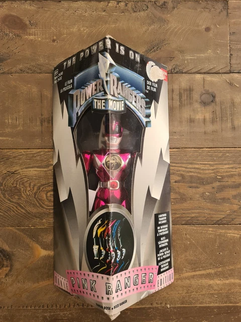 RANGER ROSE POWER Rangers The Movie Pink Ranger Edition Bandai 1995 EN ...
