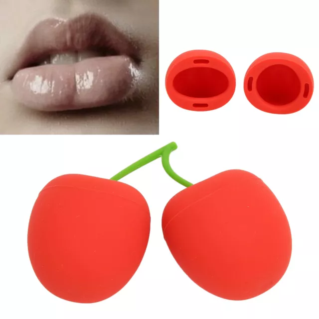 Lip Plumper Tool Cherry Shaped Oval Round Lip Plumping Device For Women GOF
