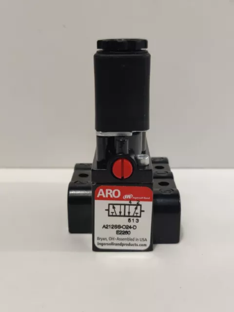New ARO/Ingersoll-Rand A212SS-024-D Solenoid Air Control Valve