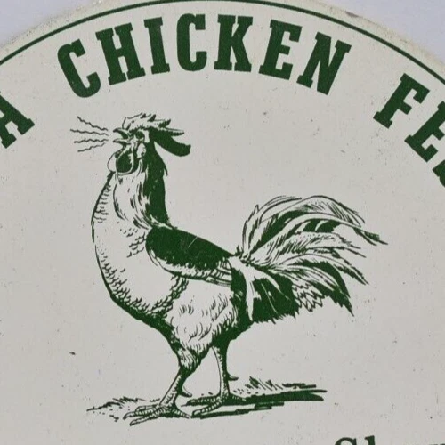 1960 Delmarva Chicken Festival Antique Car Show Brandywine Region Maryland Plate