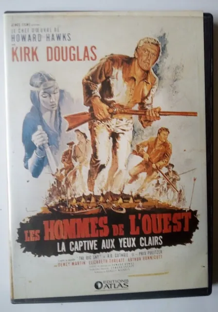DVD LA CAPTIVE AUX YEUX CLAIRS (LES HOMMES DE L'OUEST) Kirk DOUGLAS WESTERN