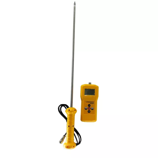 Hay Moisture Tester Meter Hay Water Moisture Content Analyzer 500mm Needle 0-80%