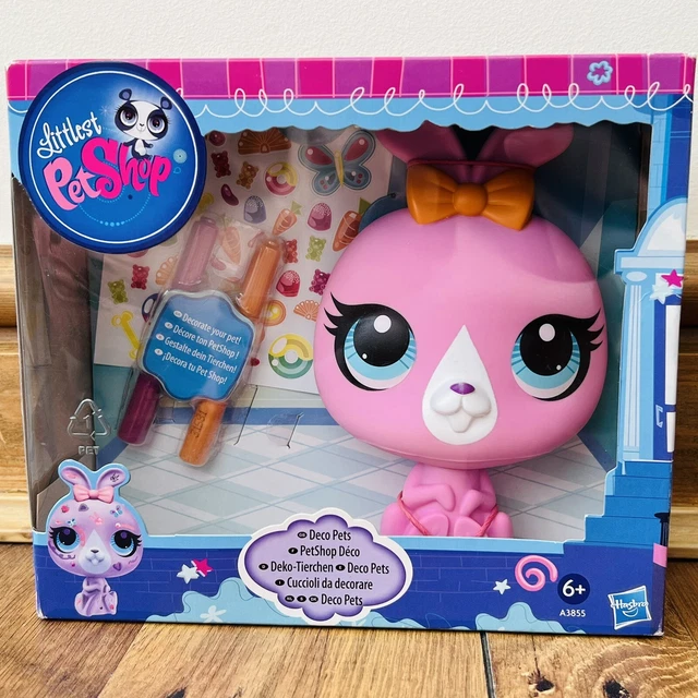 NEW LITTLEST PET Shop LPS JUMBO Bunny Large 5” Figure Deco Design