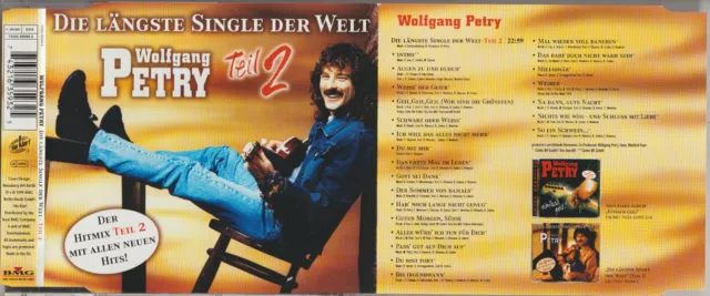 Wolfgang Petry - Die längste Single der Welt 2 (1999) [Maxi-CD]