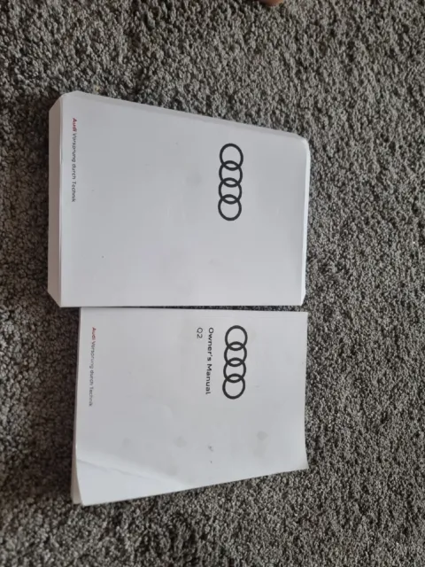 Audi Q2 Owners Pack / Handbook / Manual + Wallet 2016~2020 (2020)