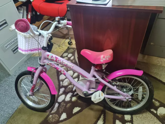 EX DISPLAY APOLLO Wild Rose Pink Girl Children s Bike 12