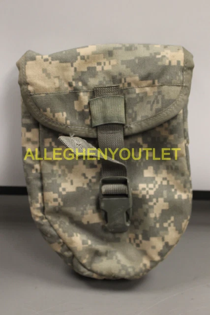 US Military Army ETool Carrier Shovel Cover MOLLE ACU Entrenching Tool Pouch VGC