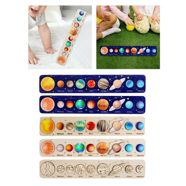 Montessori Farben Sortierbrett Aus Holz - Lernspielzeug Für Kleinkinder Ab 2 Jahren